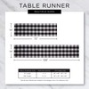 DII Indoor/Outdoor Re-Usable Tabletop Collection Tonal Lattice, Machine Washable, Table
