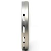 Fischer 186TH-01 Thermo-Hygrometer 160 mm Bimetal Thermometer and Hygrometer Stainless