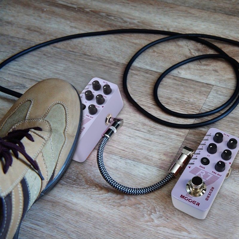 MOOER Guitar Digital Reverb Pedal Electric Guitar Effects Pedal 7