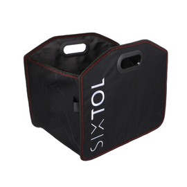 SIXTOL COMPACT 1 Kofferraumtasche faltbar | Kofferraum-Organizer | 1 Fächer | Autotasche | Zusammenklappbarer Auto Organizer Kofferraum mit Fächern