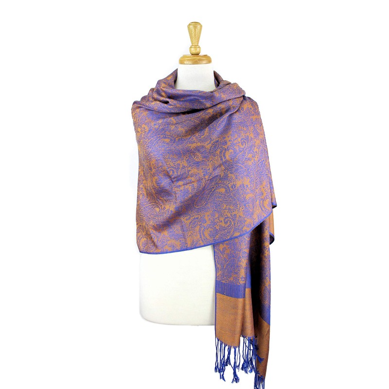 paskmlna Paisley Jacquard Pashmina Estola Shawl Wrap bufanda, 062