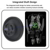 Upgrade Hardened Steel Extruder Gear for Bambu Lab H2D, Helical