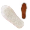 Warm Wool Insoles, Boot Shoe Insert Replacement Fluffy Fleece for