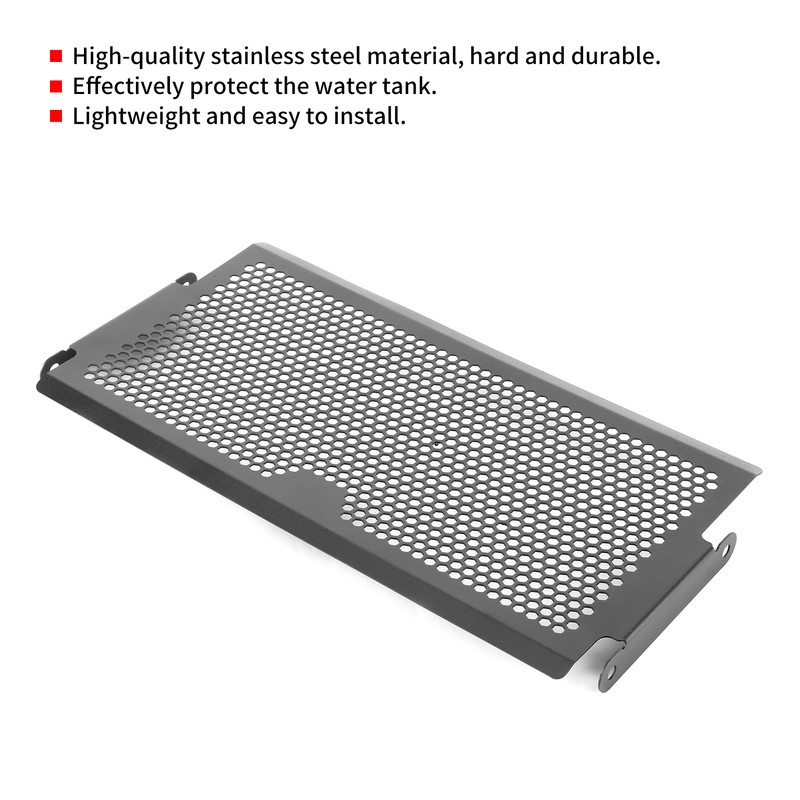 Motorcycle Radiator Grille Water Tank Protective Cover Fit for MT‑07