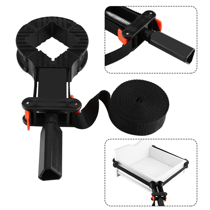 Band Strap Clamp, 4m Adjustable Corner Clamps for Woodwork 4