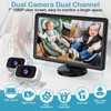 pemacom Baby Car Camera for 2-Kids: 7 Inch IPS Display