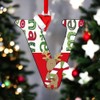Axahuhavn Letter Pendant Vibrant Christmas Pendant with English Letters DIY