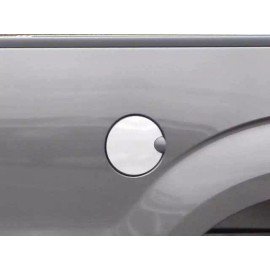 Trims Express fit: 2019-2025 Dodge Ram 2500 Fuel Gas Door Cap Cover Stainless Steel Sticker