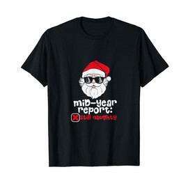 Halbjahresbericht, immer noch ungezogen, Weihnachten im Juli Outfit T-Shirt