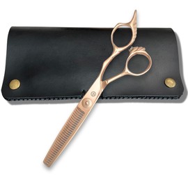 Gold Hair Thinning Shears for Professional Hairdresser (Gold Thinning Scissors)