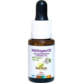 New Roots Herbal Wild Oregano C93 With Garlic, 15ml