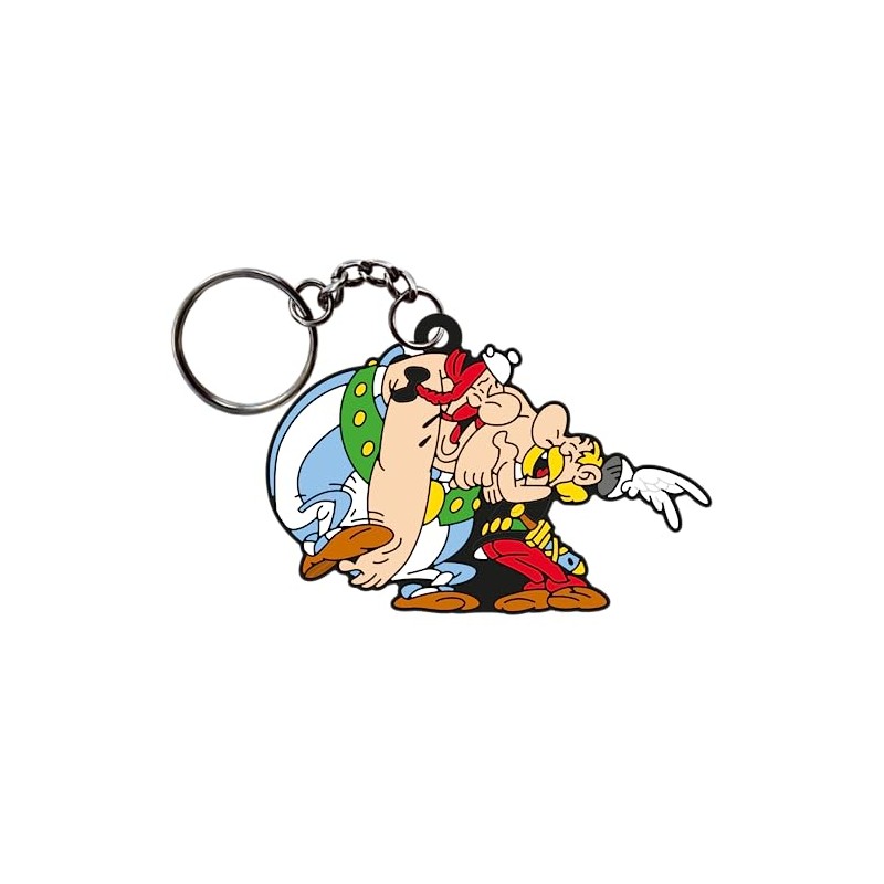 Plastoy Asterix & Obelix Rigolade Key Ring