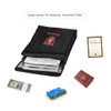 Fireproof Money Document File Bag Pouch Cash Bank Cards Passport