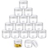 seimeinoki Silver Tape Storage Case, Tape Storage, Transparent, Divided Round