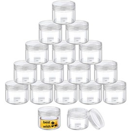 seimeinoki Silver Tape Storage Case, Tape Storage, Transparent, Divided Round Case, 15 Pieces, Silver Tape Holder, Clear, Round Case, Convenient to Carry, 1.5 x 1.3 inches (38.8 x 34 mm)