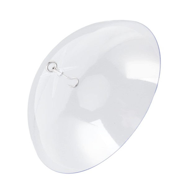 Bird Feeders Clear Bird Feeder Dome Guard with Hook, Weatherproof