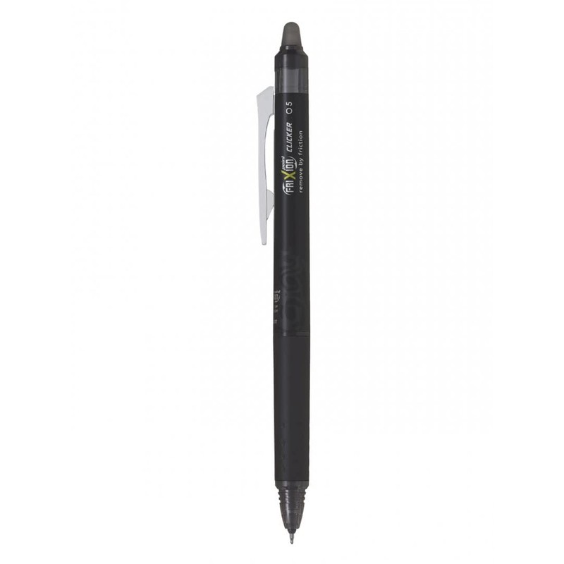 Pilot Frixion Point Clicker Pen - 0.5mm Fine Synergy Tip