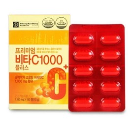 Chong Kun Dang Vitamin C 1000 Vitamin C 100 tablets 100 day supply nutritional supplement Vita C Ascorbic Acid / 종근당 비타민C1000 비타민씨 100정 100일분 영양제 비타씨 아스코르브산