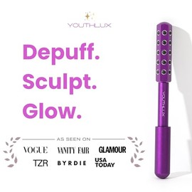 YOUTHLAB Radiance Roller - Germanium Stone Uplifting Face Massage Beauty Roller/Tool for Skin Tightening/Firming, De-Puffing, Anti-Aging and Tension R