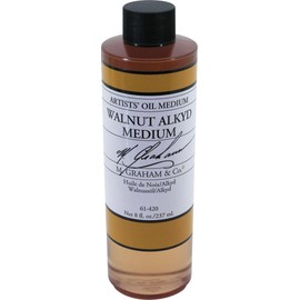 M. Graham 8-Ounce Walnut/Alkyd Medium