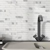 BeNice Kitchen Backsplash Peel and Stick Tile Stickers 3D Brick