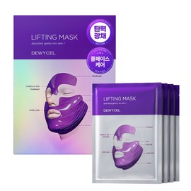 Deweycell 7 Lifting Mask 16g, 4 packs, 1 piece / 듀이셀 7리프팅 마스크 16g, 4개입, 1개