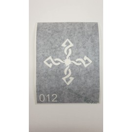 Airbrush Tatoo Stencil V012