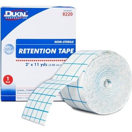 Retention Tape (with Pre-Cut), 2" x 11 yd, 1 rl/bx, 10 bx/cs