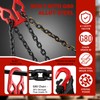 YATOINTO 5/16" x 10FT Adjustable Lifting Chain Sling, G80 7000LB