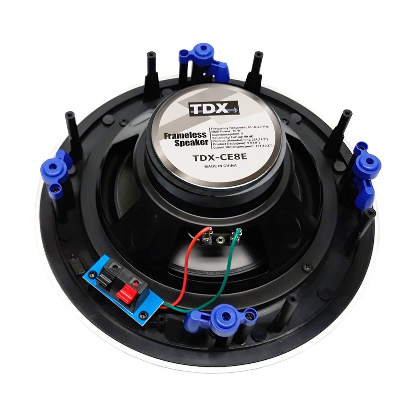 TDX-CE8E - TDX - 8" Polypropylene 2-Way in-Ceiling Speaker