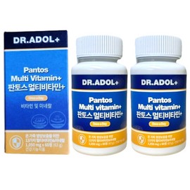 Dr. Adol Multivitamin Pantos Mineral Total 120 tablets 2 months supply / 닥터아돌 멀티비타민 판토스 미네랄 총 120정 2개월분