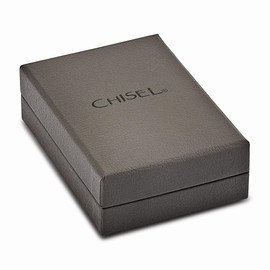 Solid Real Stainless Steel Sideways Cross Chain Necklace - with Secure Lobster Lock Clasp 21.5"