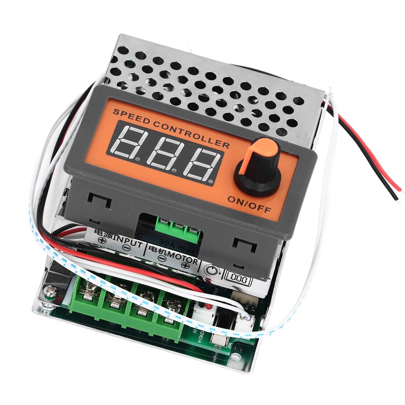 DC Motor Speed Controller PWM Digital Display Multipurpose Motor Speed