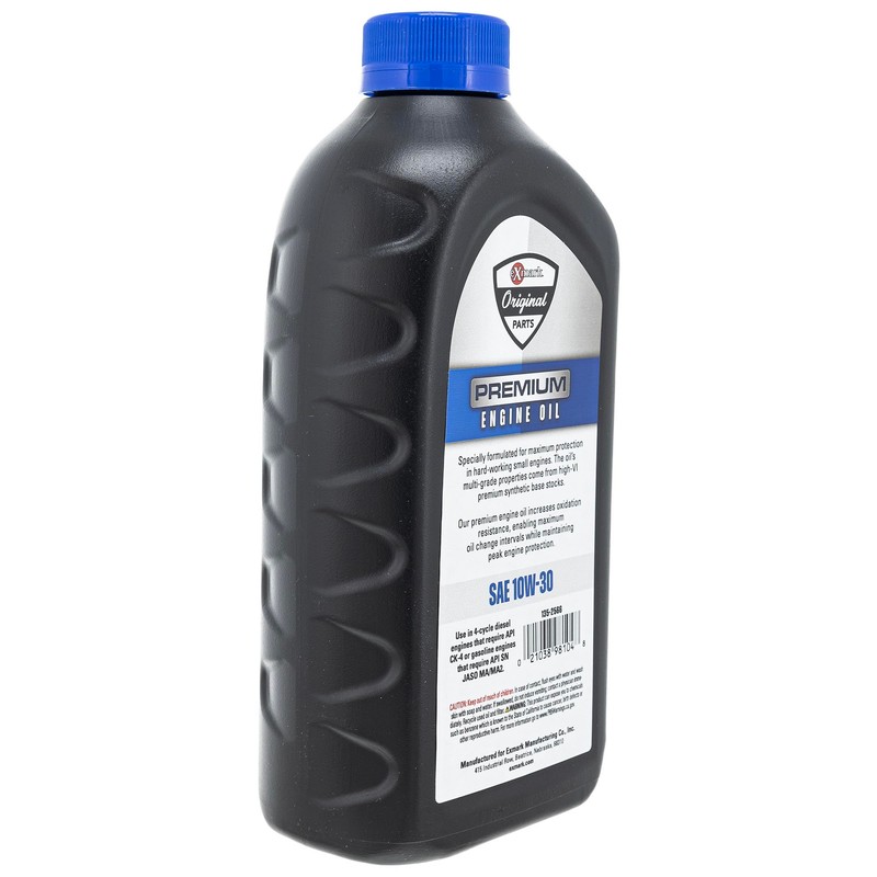 Exmark 135-2566 Engine Oil 10W-30 Full Synthetic Quart Bottle 2