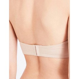 Amoena Barbara Strapless Underwired Mastectomy Bra - Nude, 38 / B