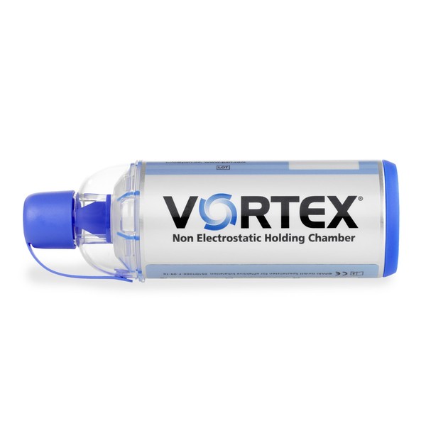 PARI Vortex Inhaler with Mouthpiece for Inhalation in Combination with Medication Sprays - For Adults and Children from 4 Years - Pack of 1