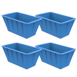 Extra Large Ice Cube Molds 4Pack 32LB Silicone Large Ice Cube Molds for Cold Plunge Tub,Reusable Ice Cube Trays for Freezer,Ice Block Molds for Home Ice Bath,Cold Plunge Accessories,Ice Bath Chiller
