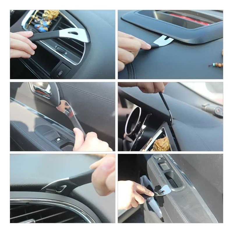 Car upholstery removal set: stainless steel, durable tool, multi-functional, safe