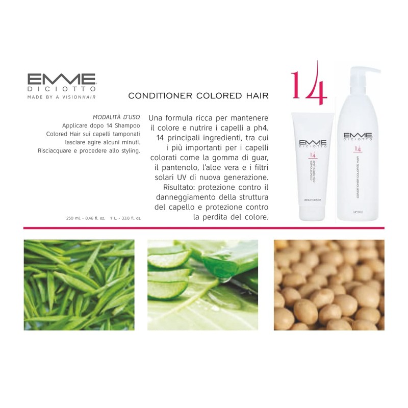 Emmediciotto 14 Coloured Hair Conditioner 250 ml