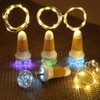 Uonlytech 2PCS Wine Bottle Cork Lights with String Lights, USB