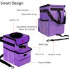 GPUSFAK Car Trash Can Foldable Garbage Bin Leakproof 2.3 Gallons