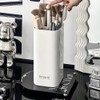 Esdallina Automatic Lifting Makeup Brush Holder with Lid Dustproof Cosmetic