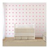2inchx100 Pieces DIY Heart Wall Decal Vinyl Sticker for Baby