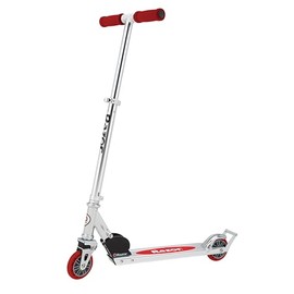 Razor AW Kick Scooter for Kids - Wheelie Bar, Lightweight, Foldable, Aluminum Frame, and Adjustable Handlebars
