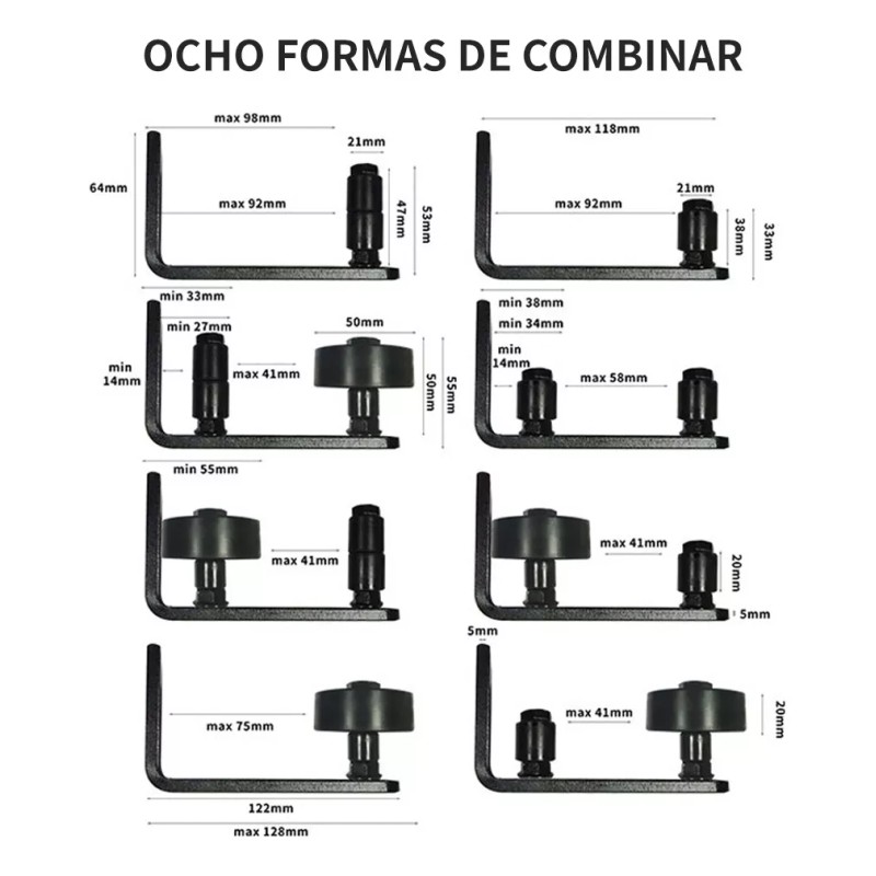 Generic Rieles Guía Del Piso Inferior De La Puerta Corrediza