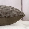 Madizz Set of 2 Soft Plush Short Wool Velvet Decorative