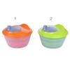 Galileo Casa 5911117 Salad Spinner with Hand Crank, Removable Basket,
