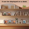 INTERWARM 10Pcs Wooden Square Photo Frame for Tabletop & Wall