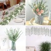 24PCS Tallos de Eucalipto Artificiales,Tallos de Eucalipto para Decoración de