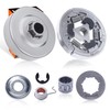 Mtanlo 3/8" Rim Sprocket Clutch Cover Bearing Kit for Stihl